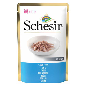 Schesir Kitten Pouch Jelly Tuna 85gm