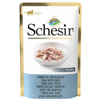 Schesir Cat Pouch Tuna With Cod 85g