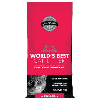 World's Best Cat Litter Multiple Cat Clumping 28lb