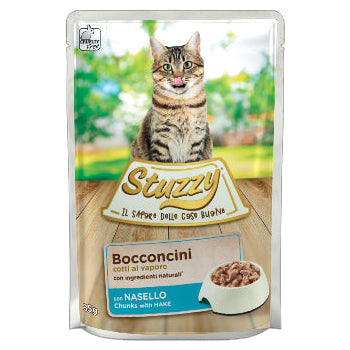 Stuzzy Cat Chunks With Cod 85g Pouch