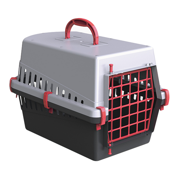 Georplast Transportino Pet Carrier - Red  Color: red