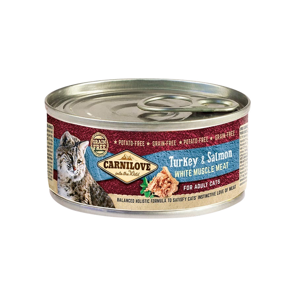 Carnilove Turkey & Salmon for Adult Cats 100g