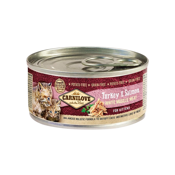 Carnilove Turkey & Salmon for Kittens 100g