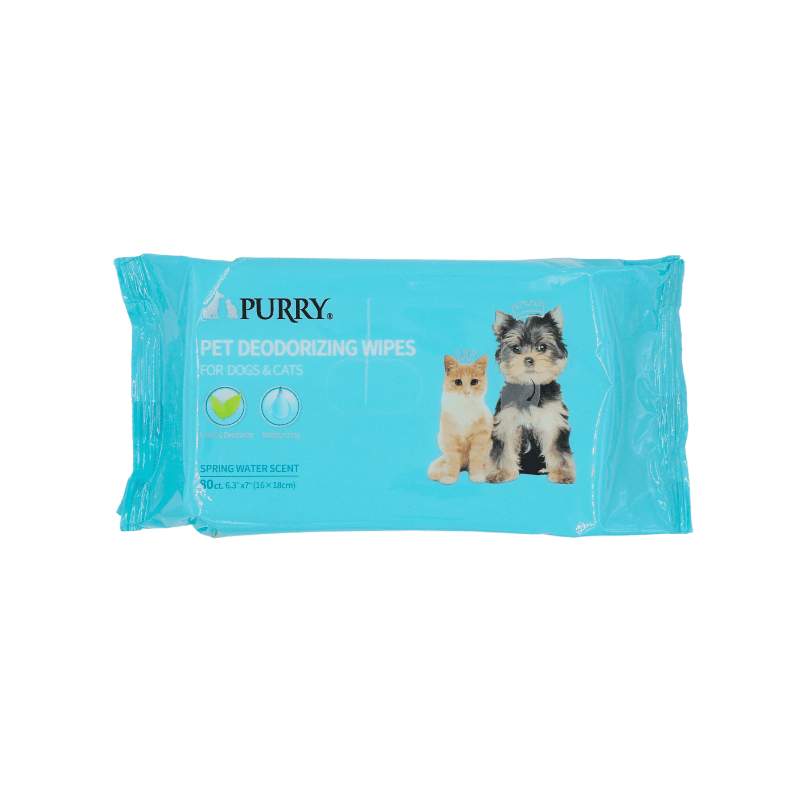 Purry Pet Wipes With Spring