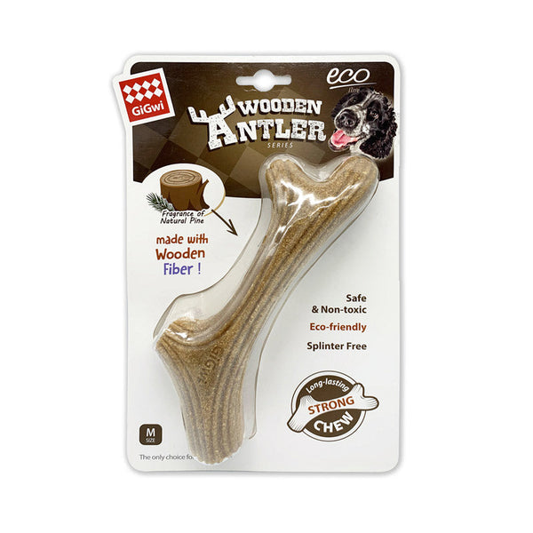 GiGwi Wooden Antler Medium